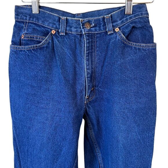 Vintage 80s Levi's Misses Orange Tab Straight Leg High Rise Jeans - Picture 4 of 13